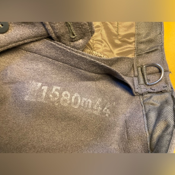 German Military Surplus Wool Pant (DE 44 / US XS) - Picture 7 of 8